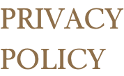 PRIVACY POLICY